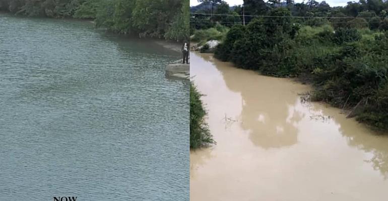 PHOTOS: Galamsey fight gets result, Ankobra River regenerates its ...