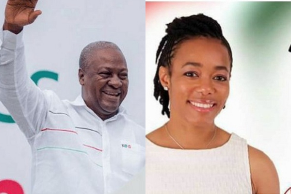 Mahama picks Rawlings daughter, Zenator as running mate?