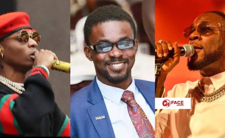NAM1, Wizkid and Burna Boy