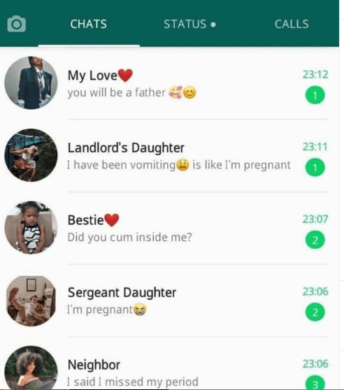 Man impregnates 5 women