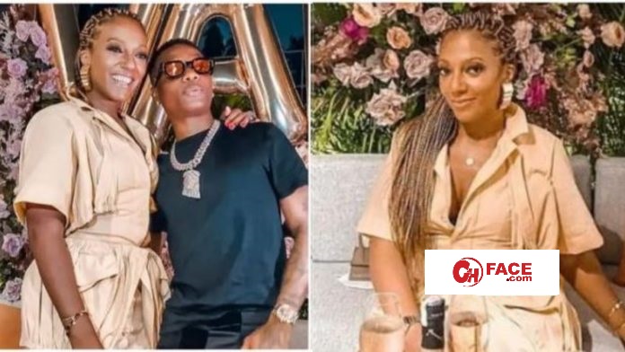 WizKid and Valerie Obaze