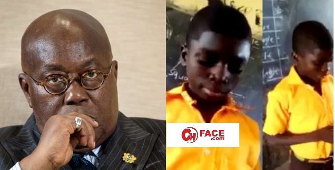 Akufo-Addo and JHS Boy