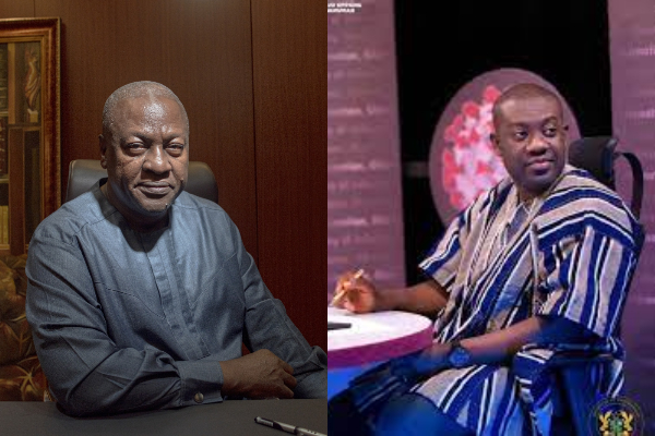 Mahama and Oppong Nkrumah