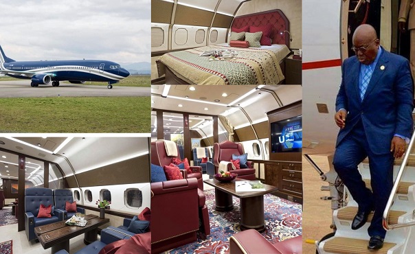 Akufo-Addo private jet trip