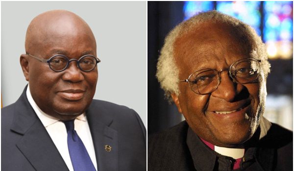 Akufo-Addo and Desmond Tutu
