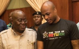 Akufo-Addo and Dede Ayew